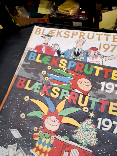Blæksprutten 70 'erne